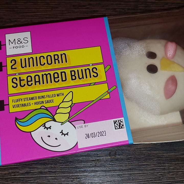 photo of M&S M&S Unicorn Steamed Buns shared by @wynnebritton on  19 Mar 2023 - review