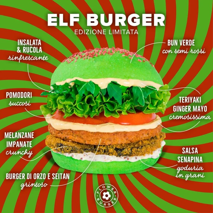 photo of Flower Burger Elf Burger shared by @hachi on  29 Jan 2023 - review