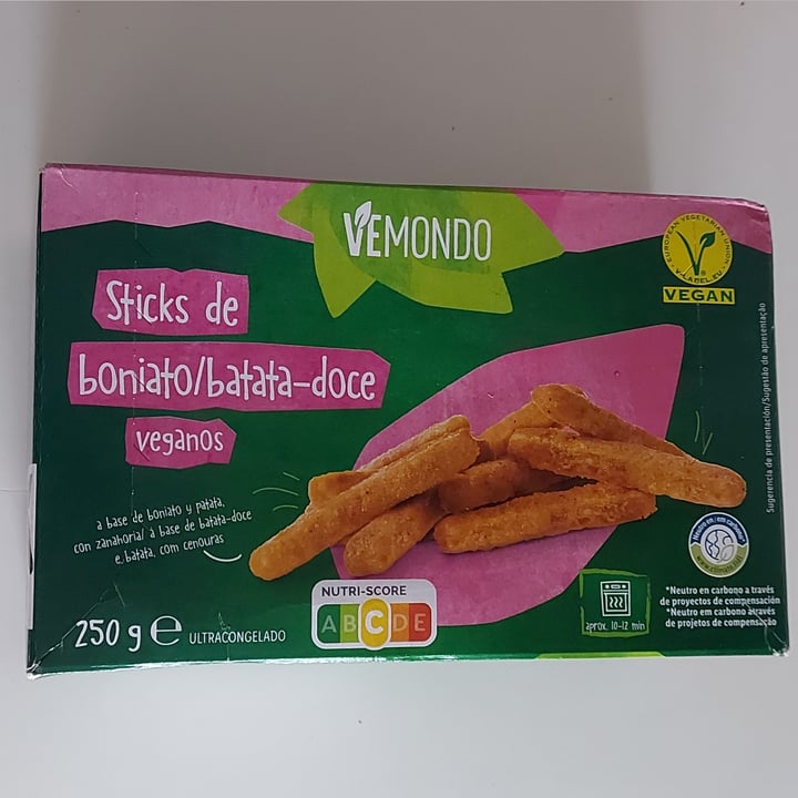 photo of Vemondo sticks de boniato shared by @glioffi on  11 Feb 2023 - review