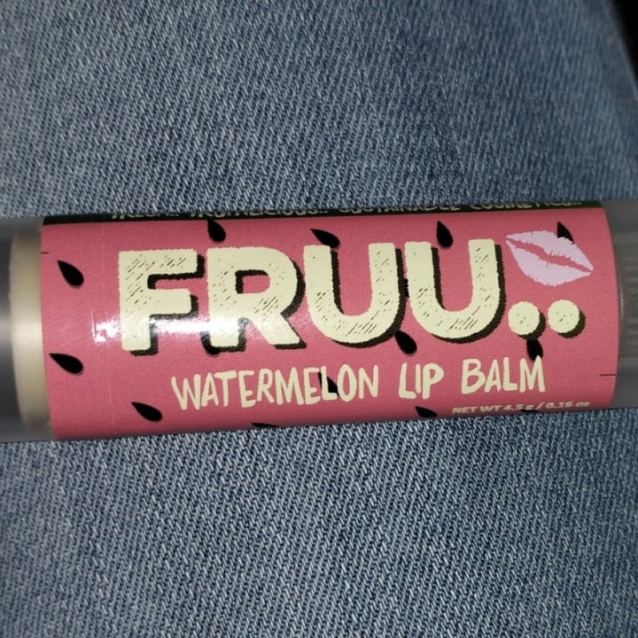 photo of FRUU Lip Balm Cocomero shared by @violatopvegetarian on  21 Jul 2023 - review