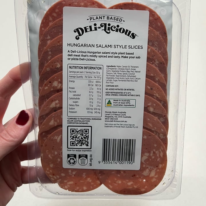 photo of Deli licious Hungarian Salami style shared by @jess-m-wright on  01 Jul 2023 - review