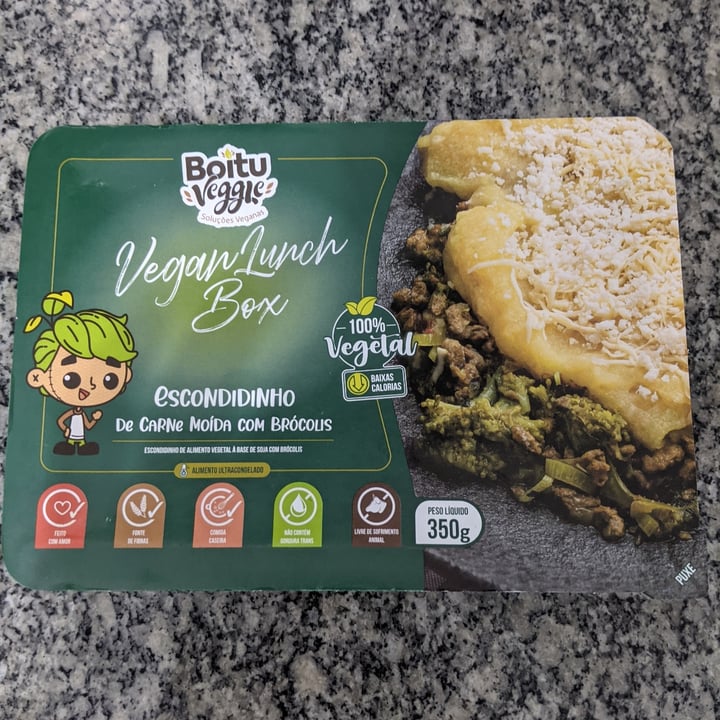 photo of Boitu veggie Escondidinho shared by @maynutriveg on  25 Feb 2023 - review