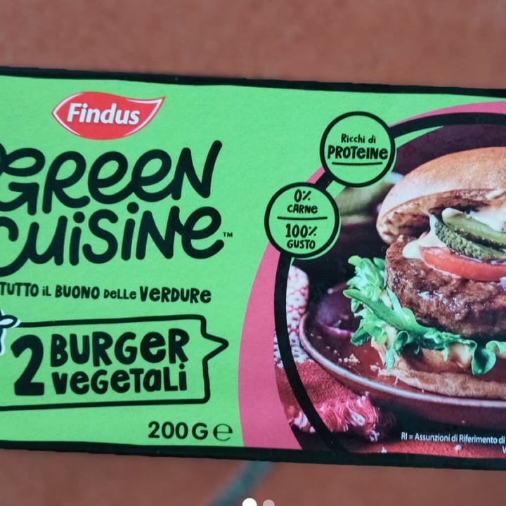 photo of Findus 2 Burger Vegetali shared by @violatopvegetarian on  20 Jul 2023 - review