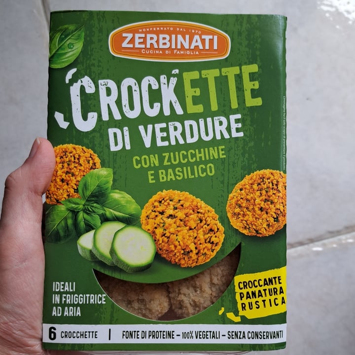 photo of Zerbinati crockette di verdure con zucchine e basilico shared by @giuliasmart on  23 Jun 2023 - review