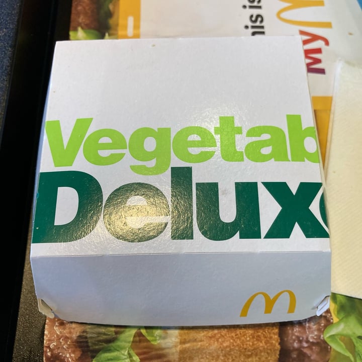 photo of McDonald's Shop Street veggie deluxe shared by @elewink24 on  11 Jun 2023 - review