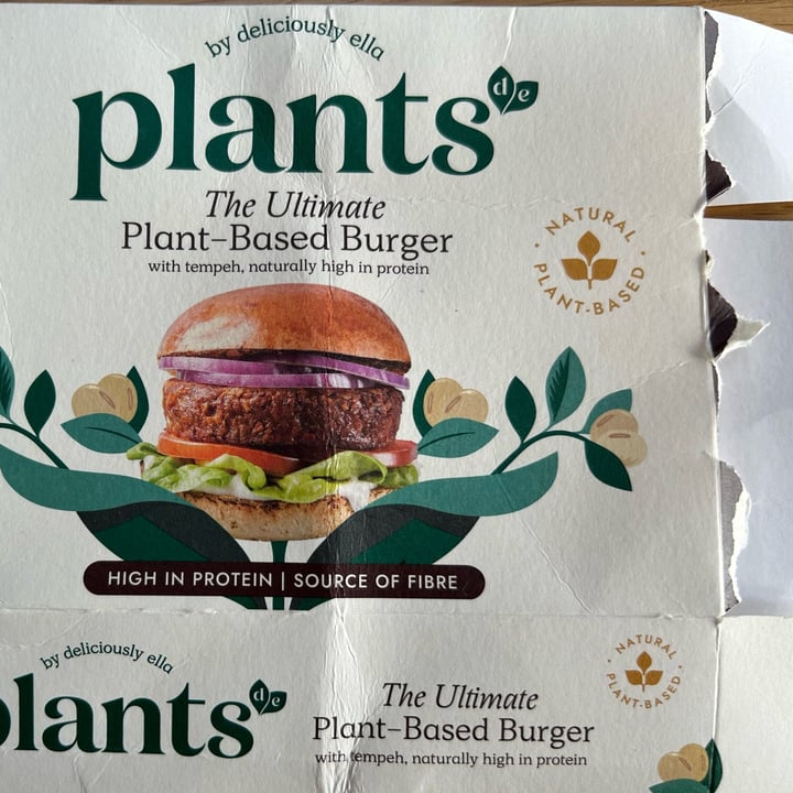 photo of Deliciously Ella Plants Temphe Burger shared by @veganarian-yogi on  05 Jun 2023 - review