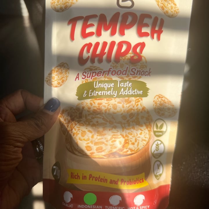 photo of Tempehsa Tempeh Chips shared by @jush on  08 Aug 2023 - review