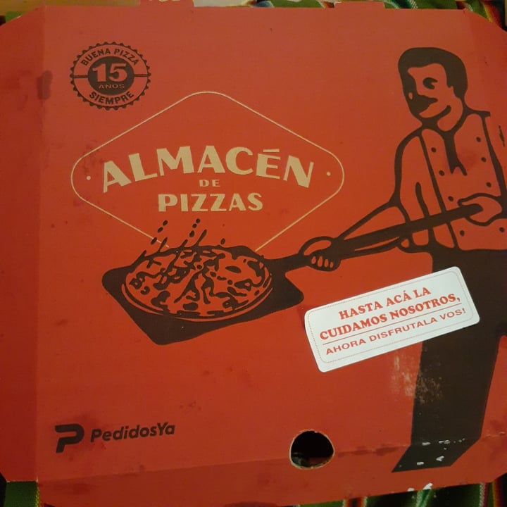 photo of Almacén de Pizzas pizza La vegana shared by @lalaveg on  13 Jan 2023 - review