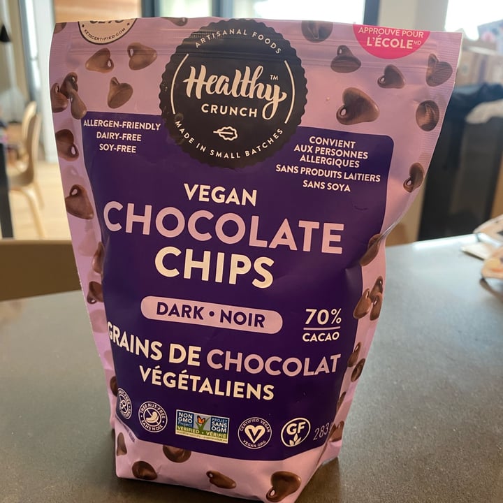 photo of Healthy Crunch Vegan Chocolate Chips shared by @blsnew on  29 Jan 2023 - review