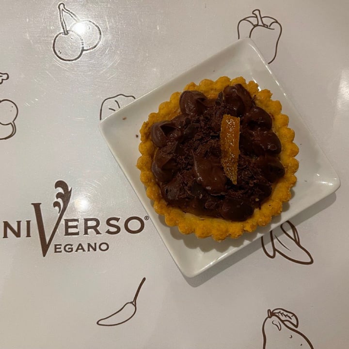 photo of Universo Vegano Crostatina Al Cioccolato shared by @fioredicampo on  18 Feb 2023 - review