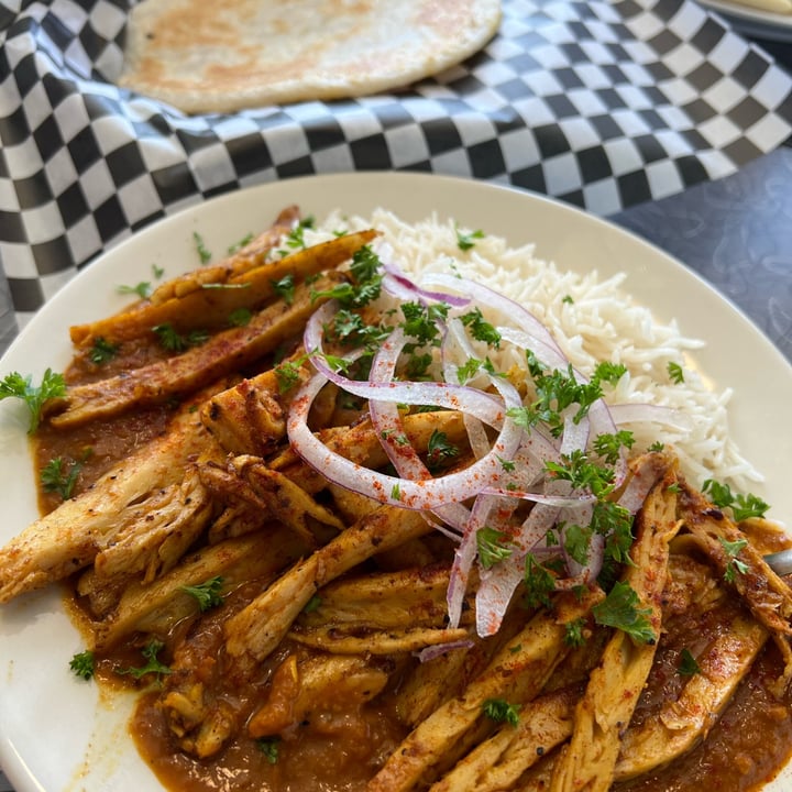 photo of BeeWali’s Vegan AF ( amazing food) "Chicken" Tikka Masala shared by @av8soulfly on  12 Feb 2023 - review