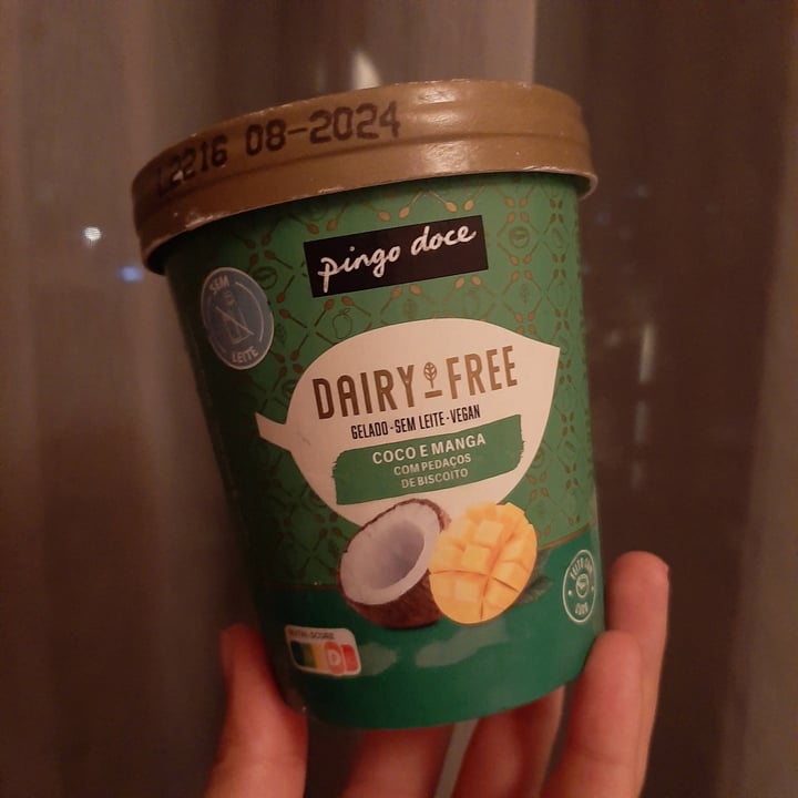 photo of Pingo doce Dairy Free - Gelado de Coco e Manga shared by @moonface on  03 May 2023 - review