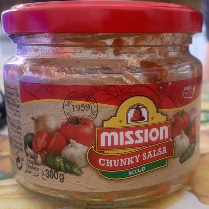 photo of Mission Foods Salsa Chunky Mild shared by @francescachieppa18 on  05 Mar 2023 - review