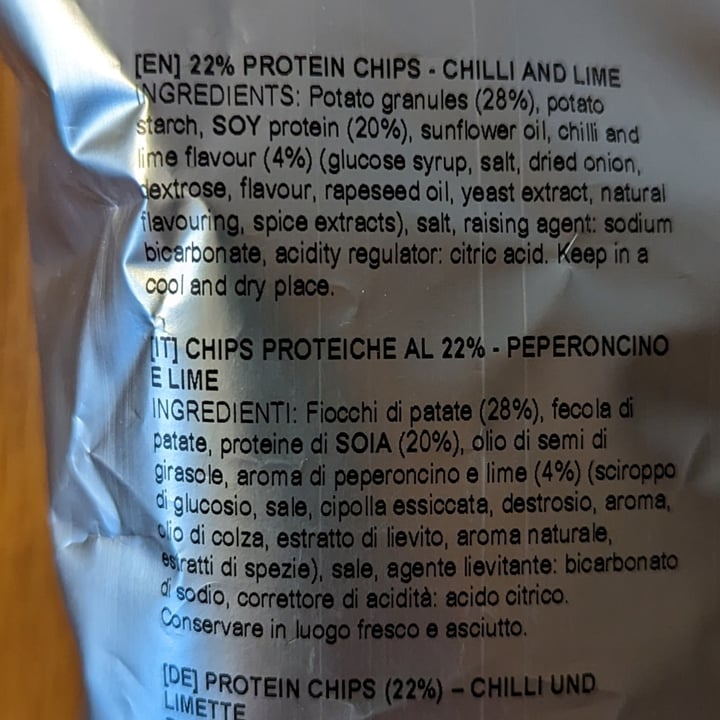 photo of Joxty Protein Chips - Chilli & Lime shared by @serenasofia on  25 May 2023 - review
