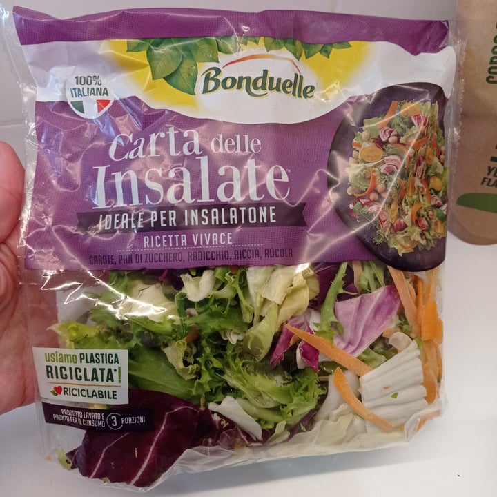 photo of Bonduelle Carta Delle Insalate - Ricetta Vivace shared by @spanish-girl-inmilan on  19 Jan 2023 - review
