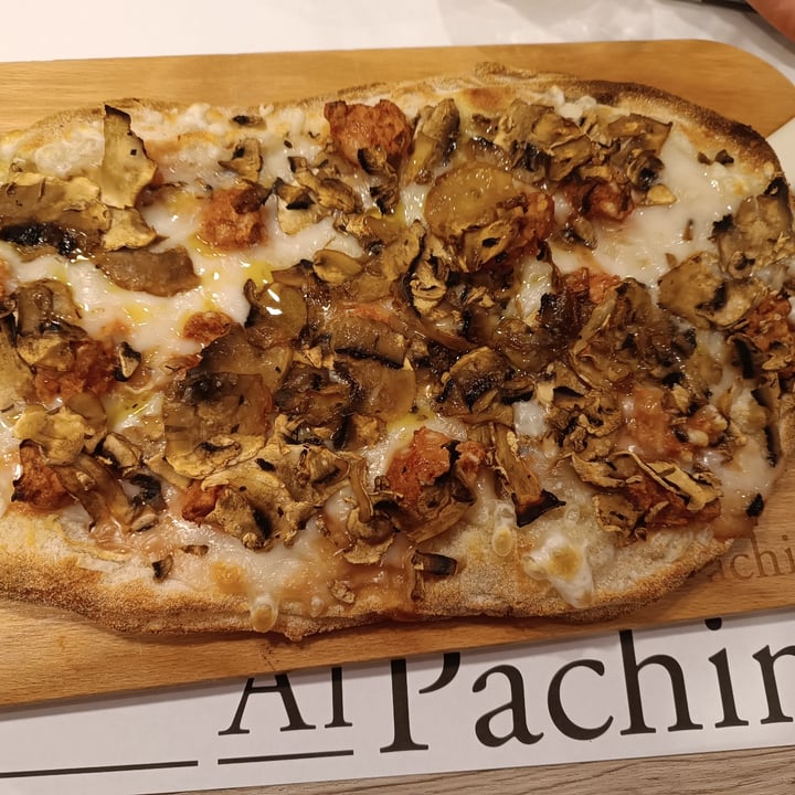 photo of Al Pachino pinsa vegano nel bosco shared by @roscia on  13 Jun 2023 - review