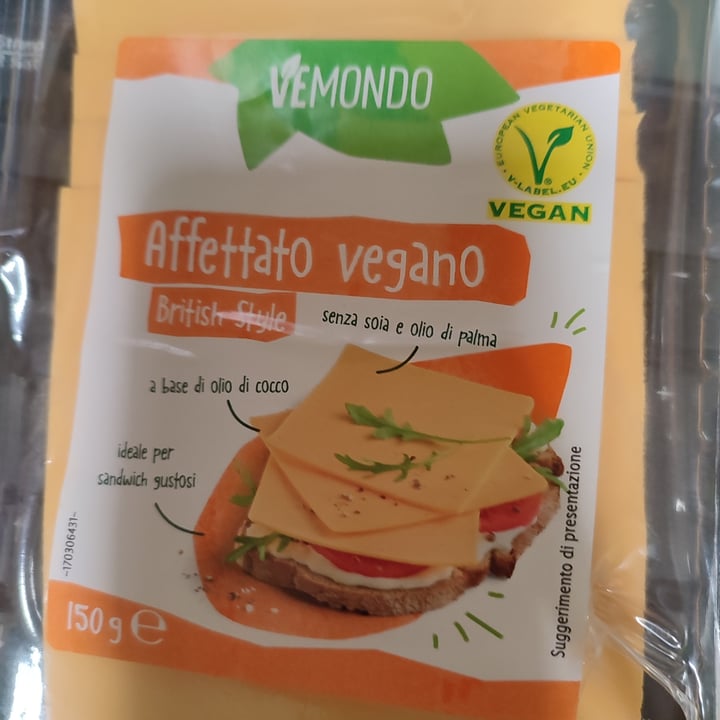 photo of Vemondo  Affettato Vegano British Style shared by @elisavegghion on  07 Mar 2023 - review