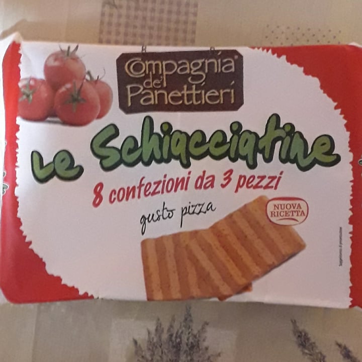 photo of Compagnia de panettieri Schiacciatine gusto pizza 🍕 shared by @nina-veg on  19 Mar 2023 - review