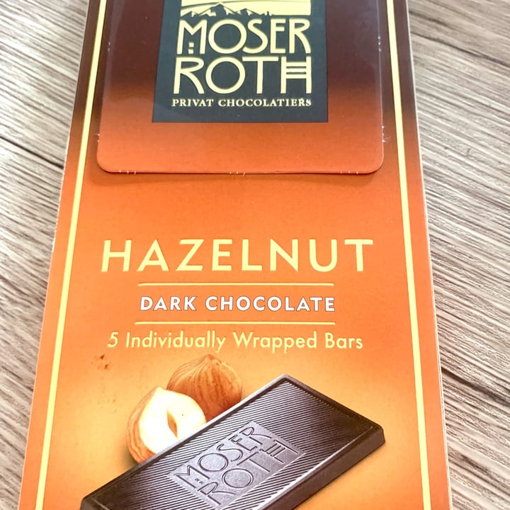 photo of Moser Roth Hazelnut Dark Chocolate shared by @theartofwinning on  12 Mar 2023 - review