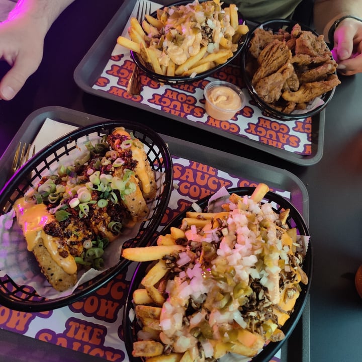 photo of The Saucy Cow Vegan Food Temple Bar Taco Loaded Fries shared by @holly-ilex on  26 May 2023 - review