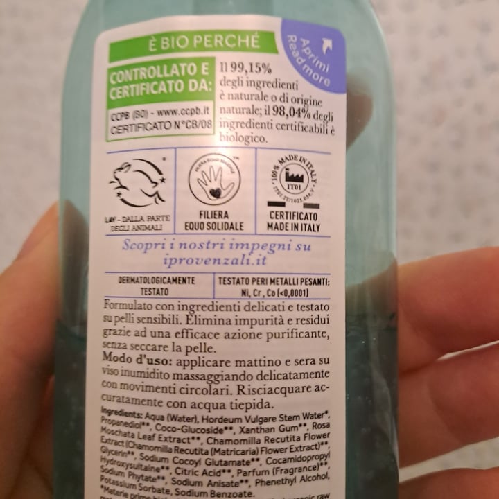 photo of I Provenzali Gel Detergente Biologico Rosa Mosqueta shared by @animalsright on  22 Jul 2023 - review