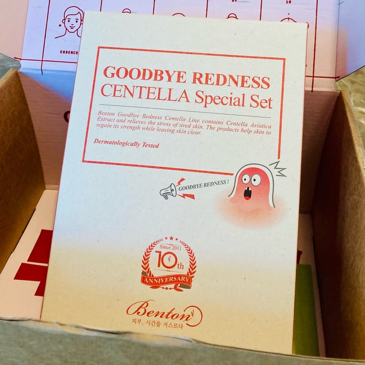 photo of Benton Goodbye Redness Centella special set shared by @franocciola on  29 Jun 2023 - review