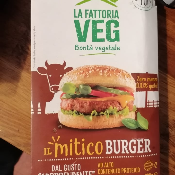 photo of la fattoria veg Il Mitico Burger shared by @camy8486 on  29 Apr 2023 - review