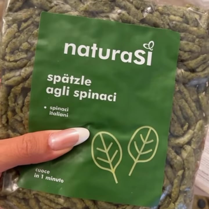 photo of Natura Sì spätzle agli spinaci shared by @lt97 on  28 Feb 2023 - review