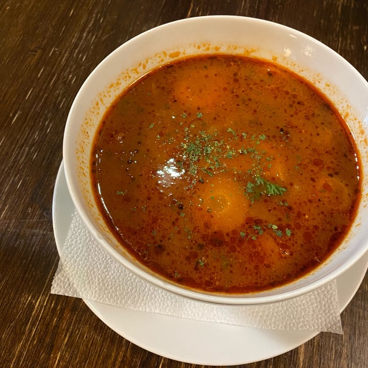 photo of Kozmosz Vegán Étterem Vegan Goulash shared by @ignaciottd on  09 Jun 2023 - review