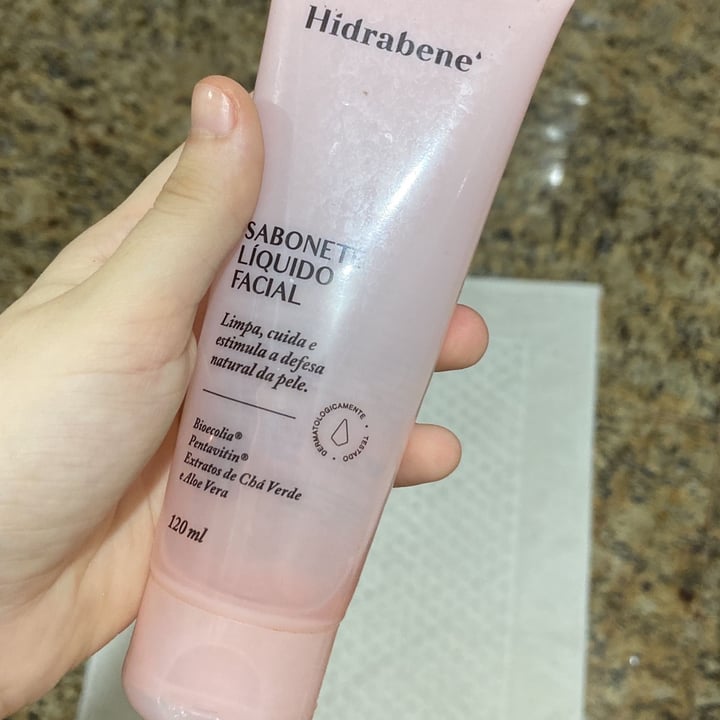 photo of Hidrabene Sabonete Líquido Facial shared by @lo1o on  25 Jan 2023 - review