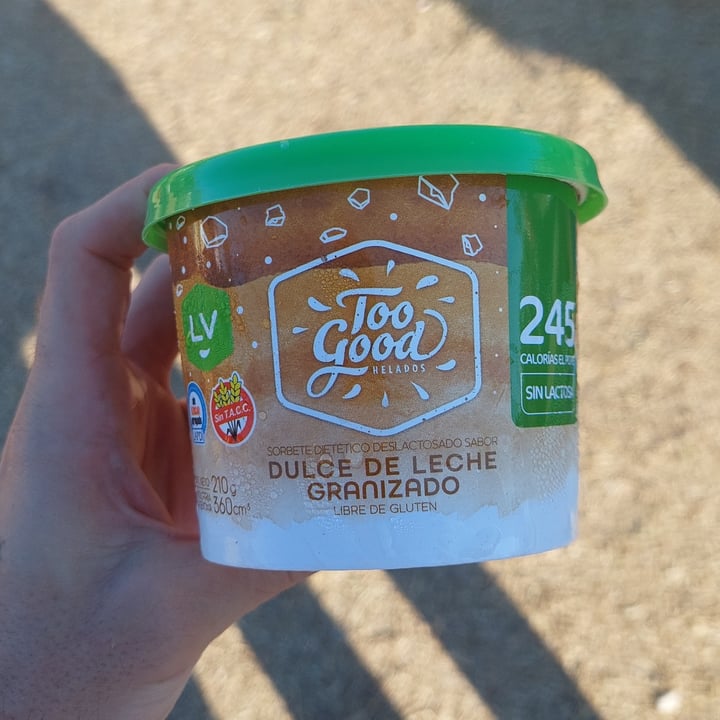 photo of Too Good helado de dulce de leche granizado shared by @fermin on  22 Mar 2023 - review