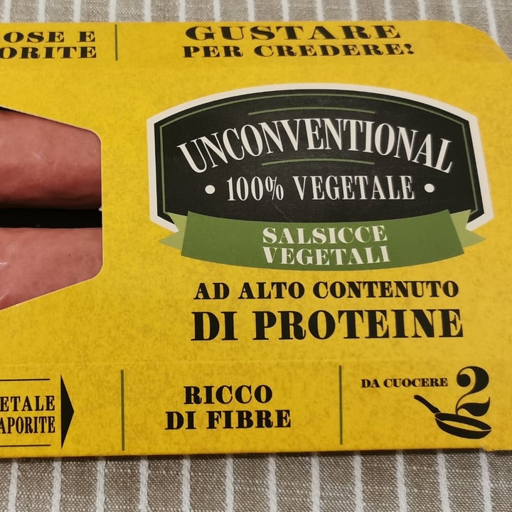 photo of Unconventional Salsicce Vegetali - Sausages shared by @ubikaly on  06 Mar 2023 - review