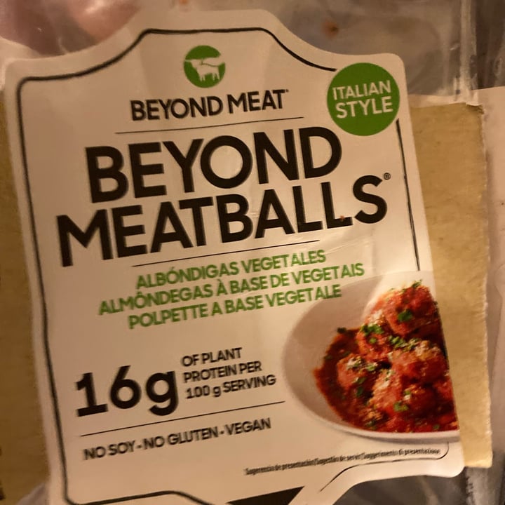 photo of Beyond Meat Beyond Meatballs shared by @acquazzurra on  03 Apr 2023 - review