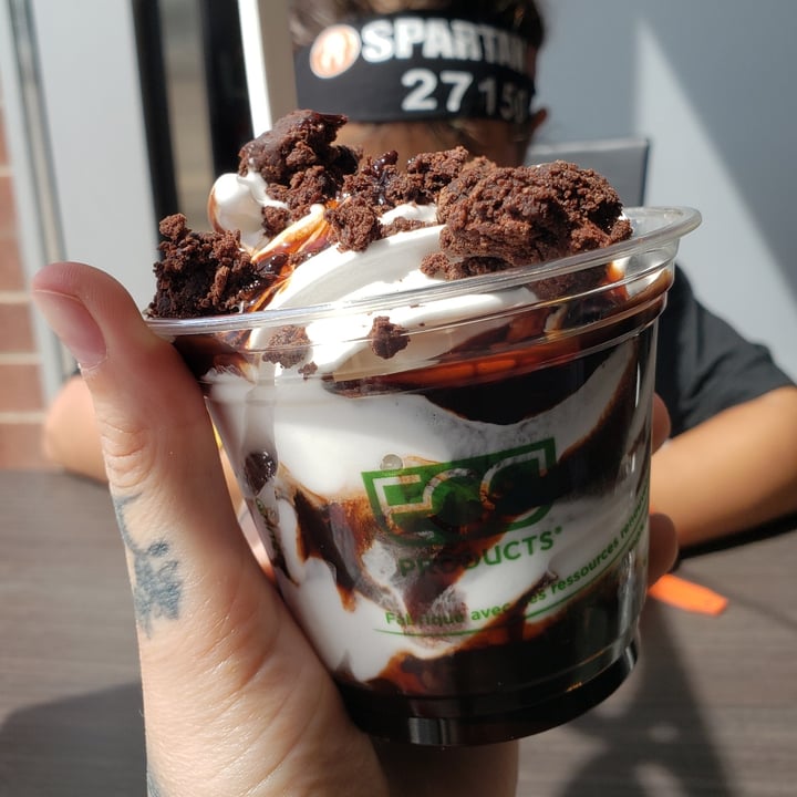 photo of Odd Burger Brownie Fudge Sundae shared by @metalmel666 on  25 May 2023 - review