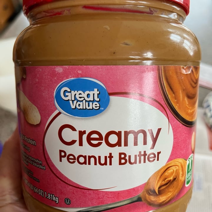 photo of Great Value  Creamy Peanut Butter shared by @tatanka05 on  20 Jan 2023 - review