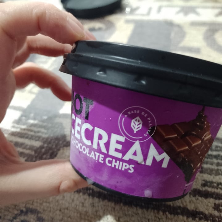 photo of NotCo Not Ice Cream sabor Chocolate Chips shared by @belenvegan on  27 May 2023 - review