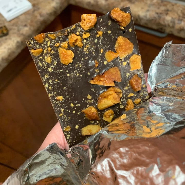 photo of Dirty Cow Honey Come Home Chocolate Bar shared by @nowmakeitvegan on  27 Feb 2023 - review