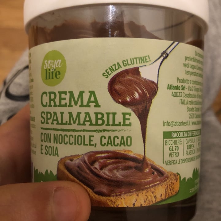 photo of Soya life Crema spalmabile con Nocciole, Cacao e Soia shared by @sra on  17 Jan 2023 - review