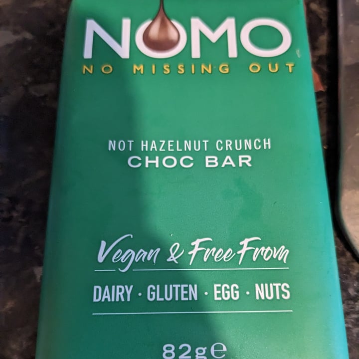 photo of NOMO Hazelnot Crunch Chocolate Large Bars shared by @mjrapson on  31 Dec 2022 - review