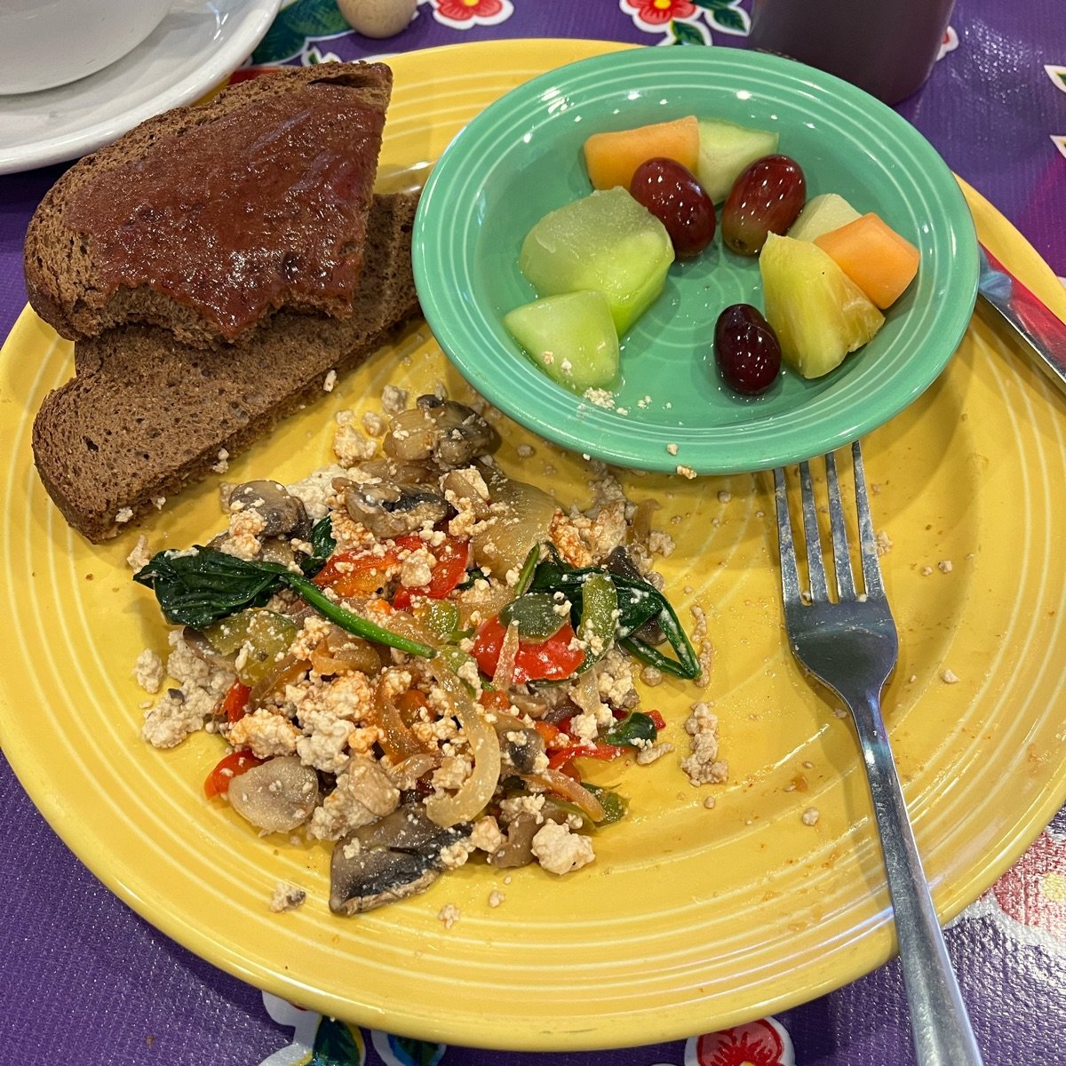 Flying Biscuit Café Park Road Vegan Tofu Scramble Reviews abillion