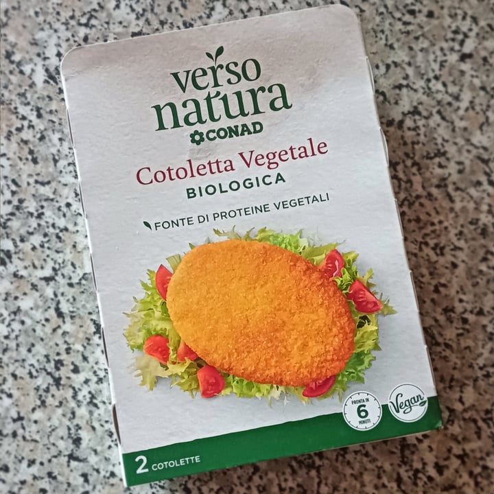 photo of Conad Verso Natura Cotoletta Vegetale shared by @hellnymph on  11 Jan 2023 - review