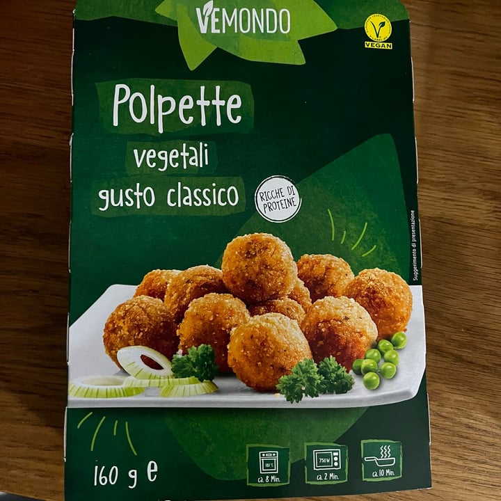 photo of Vemondo polpette Vegetali Classiche shared by @chiadefe on  04 May 2023 - review