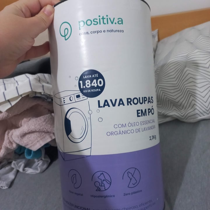 photo of Positiv.a Lava Roupa Em Pó Lavandin shared by @danipamplona on  02 May 2023 - review