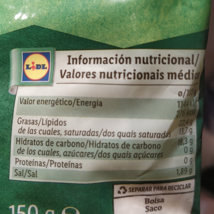 photo of Lidl topping vegano shared by @martafort on  23 Feb 2023 - review