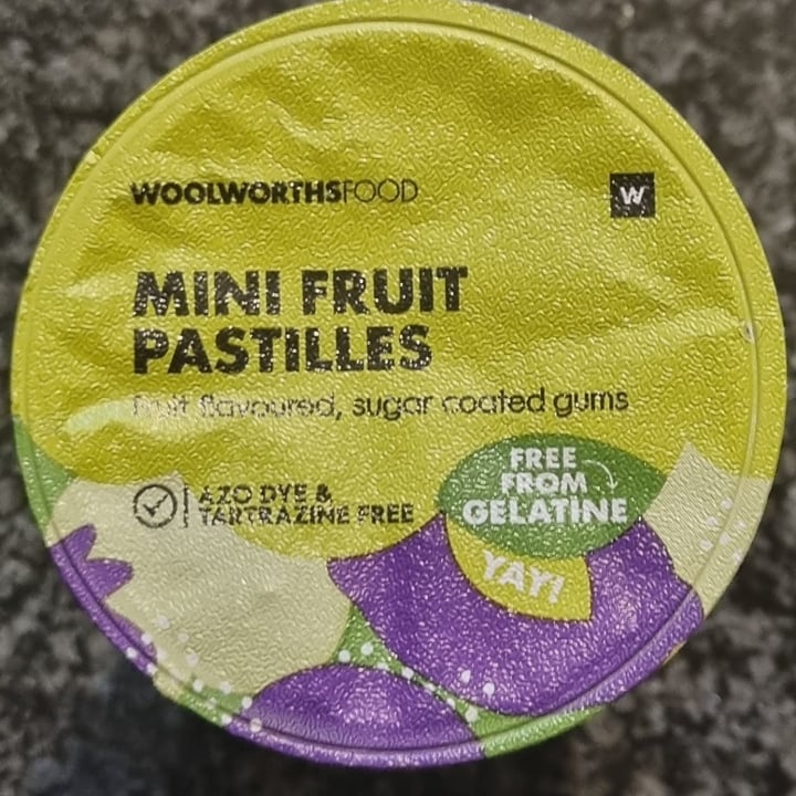 photo of Woolworths Mini Fruit Pastiles shared by @sunshineyum on  26 Jun 2023 - review