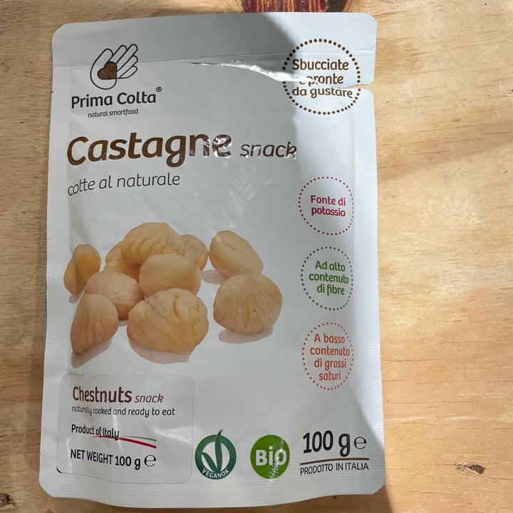 photo of Prima colta Castagne snack shared by @bryanvegan on  04 Jan 2023 - review
