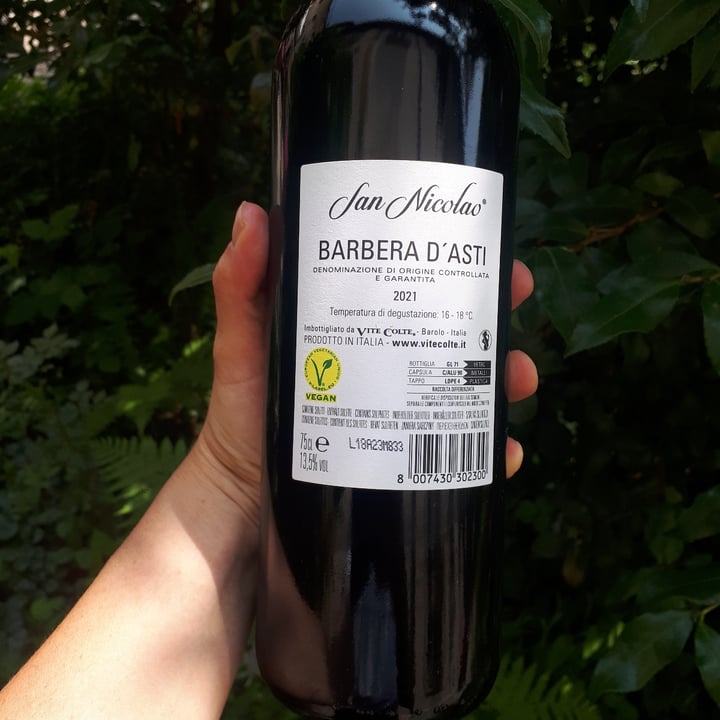 photo of Vite colte Barbera San Nicolao shared by @nanaspooky on  28 Jun 2023 - review
