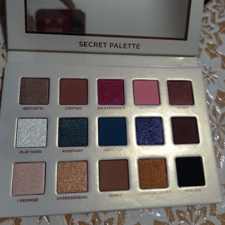 photo of Nabla Cosmetics Secret Palette shared by @cindylala on  04 Feb 2023 - review