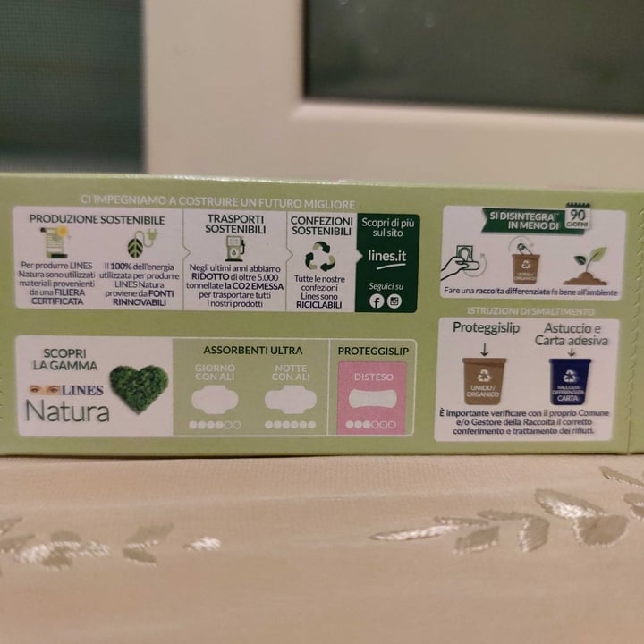 photo of Lines Natura. Assorbenti Biodegradabili e Compostabili shared by @kokoro on  13 May 2023 - review
