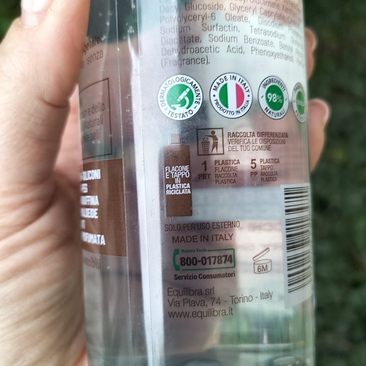 photo of Equilibra Acqua micellare argan shared by @raffa70s70 on  28 Apr 2023 - review